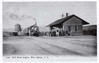 Ulster and Delaware Rail Road Depot- West Hurley